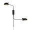 Z-Lite Bellamy Wall Sconce, 2-Light, 62.75 In.W x 11 In.L x 29.25 In.H, Matte Black/Matte Black Outer 1942-2S-MB - alternate 8